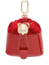 Furla Mionido Bag Charm In Red