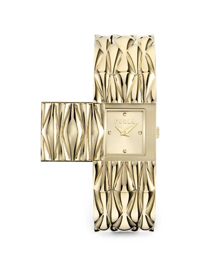 Furla Mionido Secret Watch In Gold