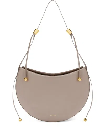 Furla Moonstone M Shoulder Bag Bags In Neutral
