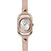 Furla Multicolor Leather Dress Watch In Neutral