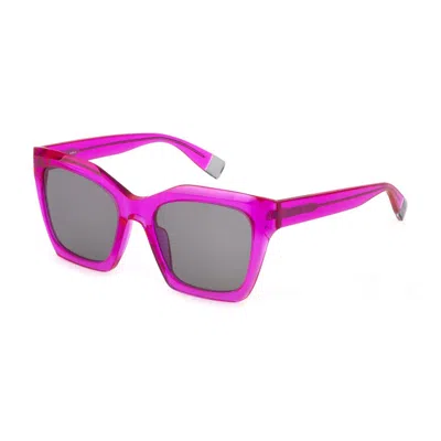 Furla Multicolor Plastic Sunglasses In Pink
