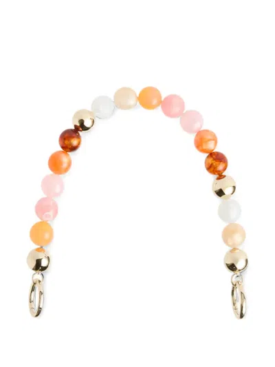 Furla My Bead-embellished Bag Strap In Multi
