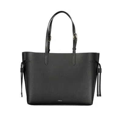 Furla Nero Leather Women Women's Bag In Black