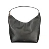Furla Nero Pelle Women Shoulder Bag In Black