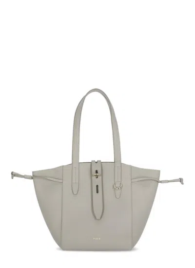 Furla Net Drawstring Tote Bag In Marmo C