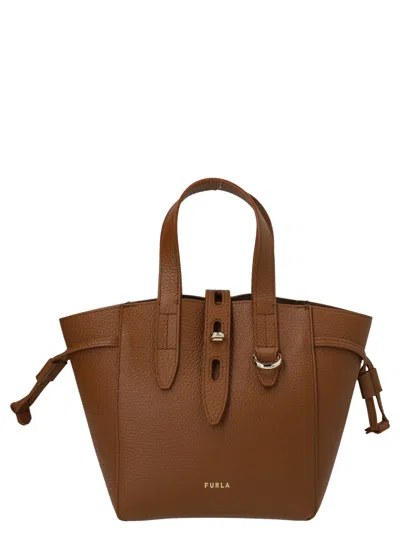Furla Net Handbag In Leather