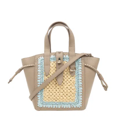 Furla Net Tote Bag In Nude