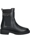Furla Ankle Boots With Round Toe And Block Heel In Black