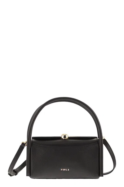 Furla Nicole - Mini Leather Bag In Black