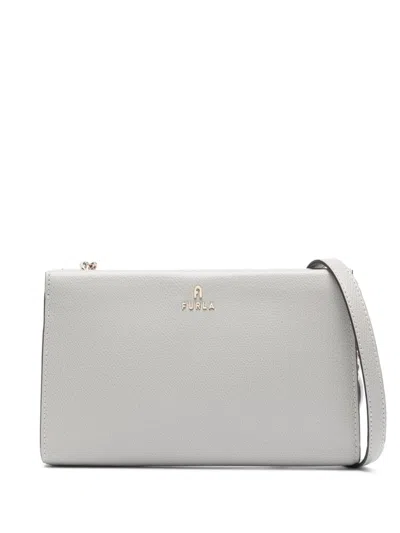 Furla Nuvola Crossbody Bag In Grey