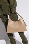 Furla Nuvola Shoulder Bag In Beige