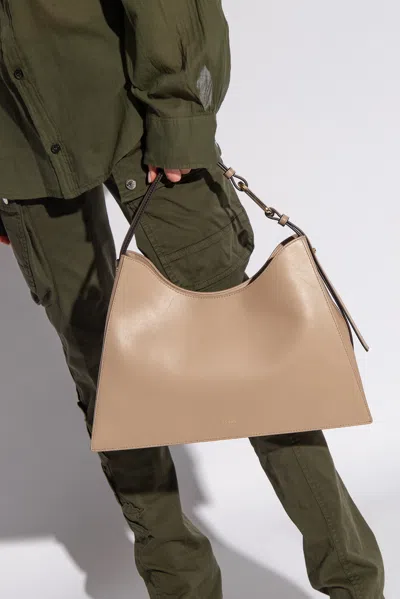 Furla ‘nuvola Large' Hobo Bag In Beige