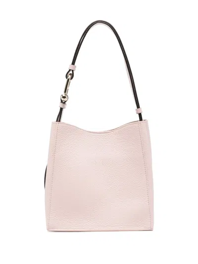 Furla Nuvola Leather Shoulder Bag In Pink
