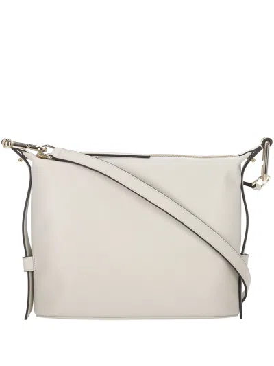 Furla Nuvola Marshmallow White Shoulder Bag