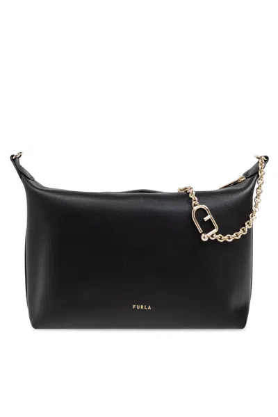 Furla Nuvola Mini Bag In Black