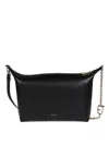 Furla Nuvola Mini Crossbody Hobo Bag In Black
