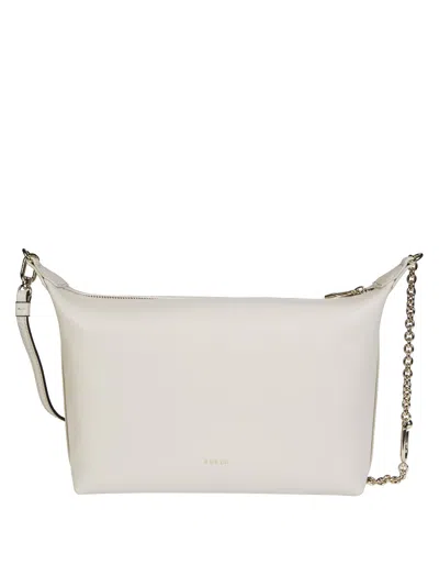 Furla Nuvola Mini Crossbody Hobo Bag In White
