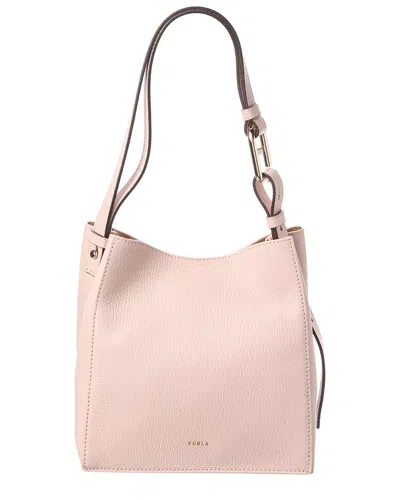 Furla Nuvola Mini Leather Bucket Bag 20