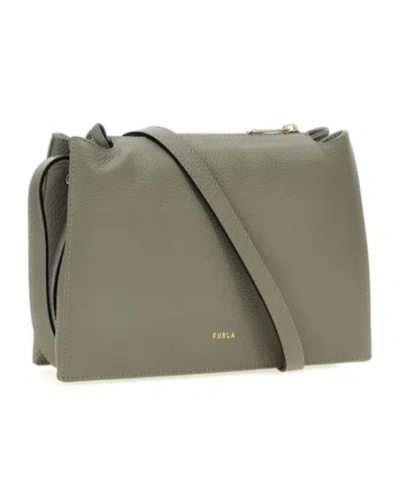 Furla Nuvola S Crossbody Bag In Green
