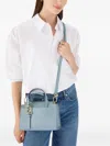 Furla Mini Nuvola Boston Tote Bag In Blue