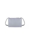 Furla Leather And Chain-link Shoulder Strap Bag In Blue