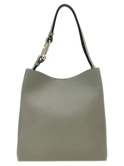 Furla Nuvola S Shoulder Bag In Green