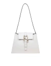 FURLA NUVOLA S SHOULDER BAG IN MARSHMALLOW COLOR LEATHER
