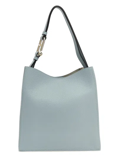Furla Nuvola S Shoulder Bag In Light Blue
