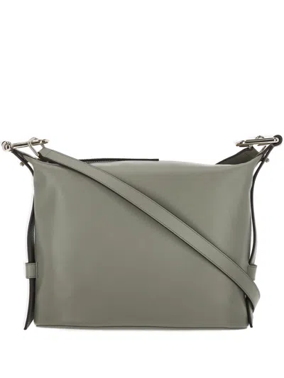 Furla Nuvola Sage Green Shoulder Bag