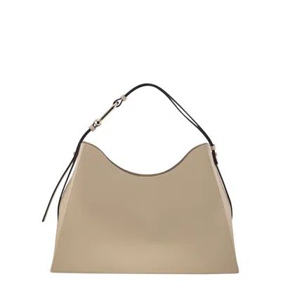 Furla Nuvola Shoulder Bag In Neutral