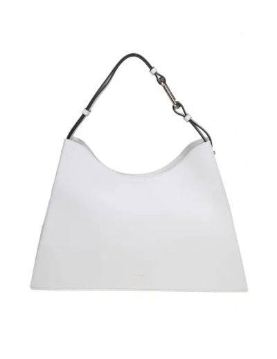 FURLA NUVOLA SHOULDER BAG IN MARSHMALLOW COLOR LEATHER