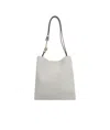 Furla Nuvola Leather Shoulder Bag In White