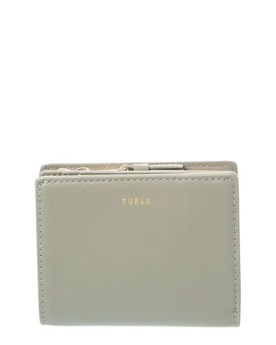 Furla Nuvola Small Leather Zip Compact Wallet