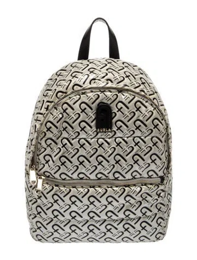 Pre-owned Furla Nylon Backpack In Multi