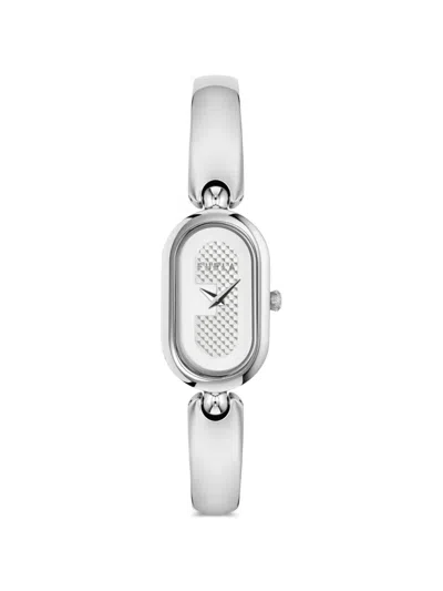 Furla Ooh 32mm Watch In Gray