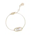 Furla Ooh Crystal-embellished Bracelet In Gold