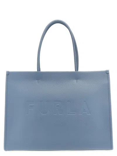 Furla 'opportunity L' Shopping Bag In Blue