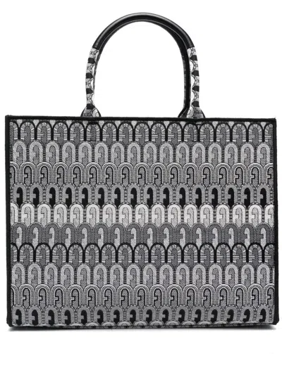 Furla Opportunity L Tote Bags In G1000 Toni Grigio