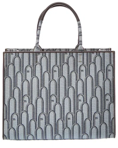 Furla Opportunity Large Tote In Gray