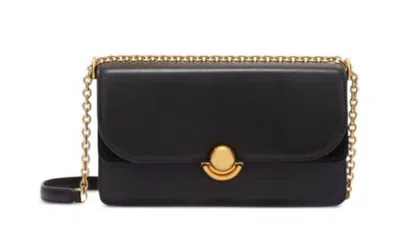 Furla Leather Crossbody Bag In Black