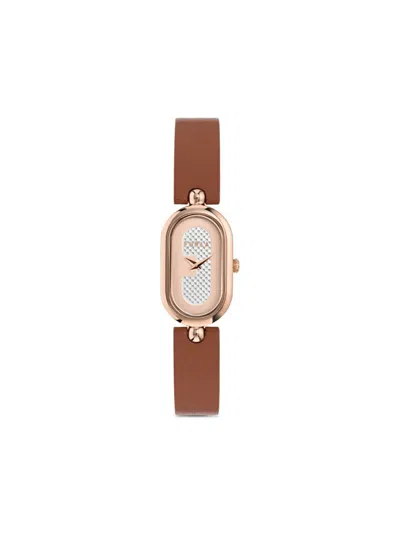 Furla Oval-case Watch In Silver