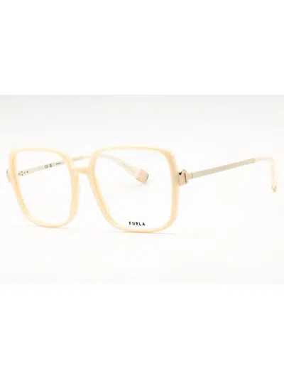 Furla Oversized Acetate Eyeglasses For Women In Gold