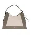 Furla Patterned Shoulder Bag In Nude