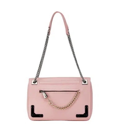 Pre-owned Furla Pink Leather Handbag Shoulder Bag ()