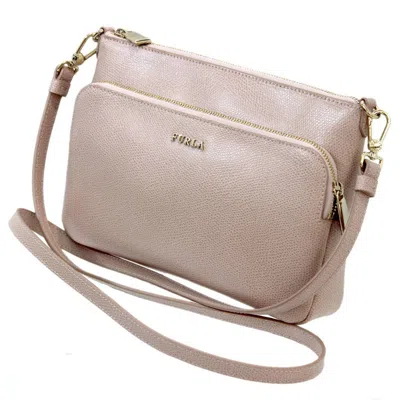 Pre-owned Furla Pink Leather Shoulder Bag ()