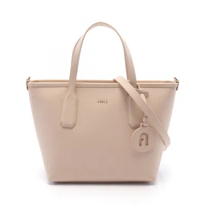 Pre-owned Furla Pink Leather Tote Bag ()