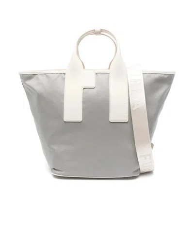 Furla Piuma L Tote Bag In Cenereballerinapanna