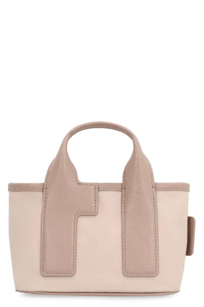 Furla Piuma Mini Handbag In Beige