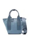Furla Piuma Nylon Leather 2way Tote Bag