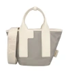 Furla Piuma Small Top Handle Bag In Gray